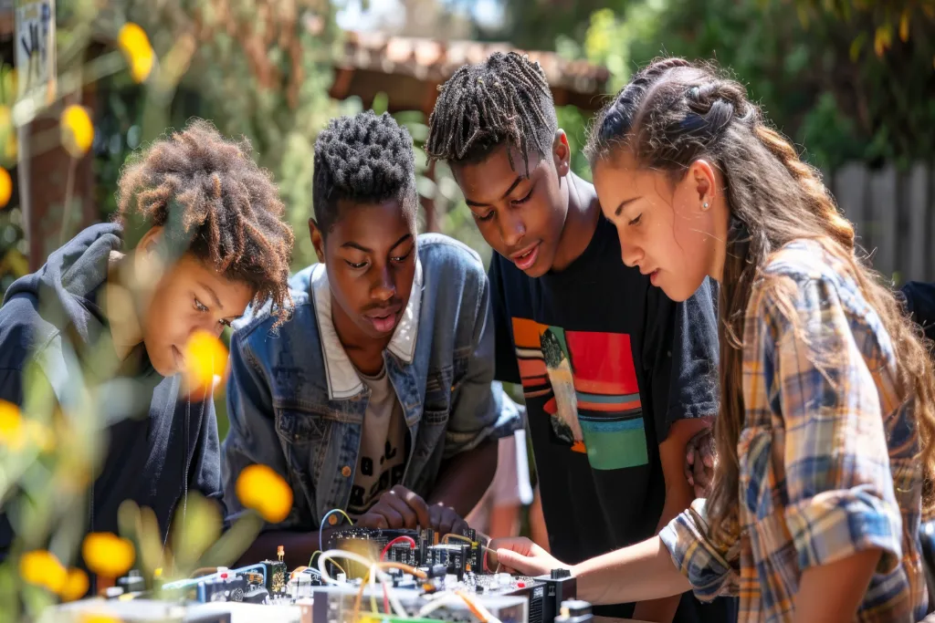 Teens Learning